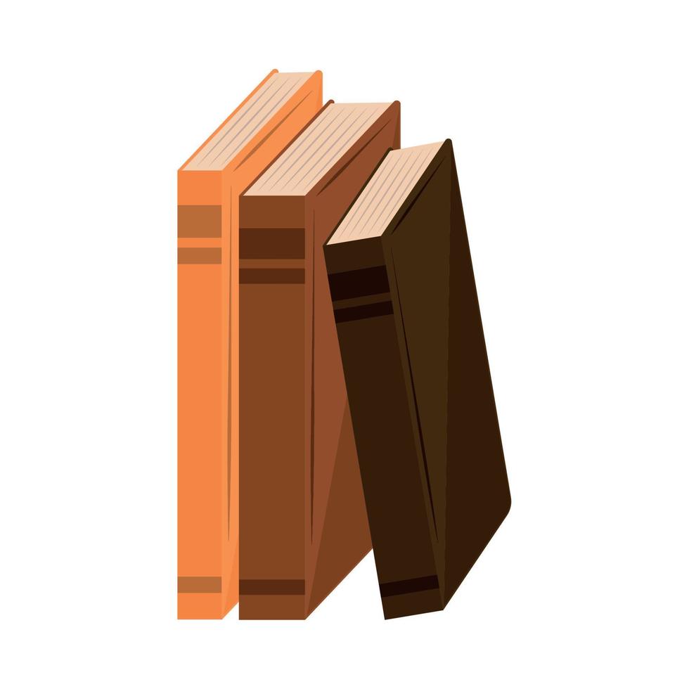 icône de l'éducation des livres vecteur