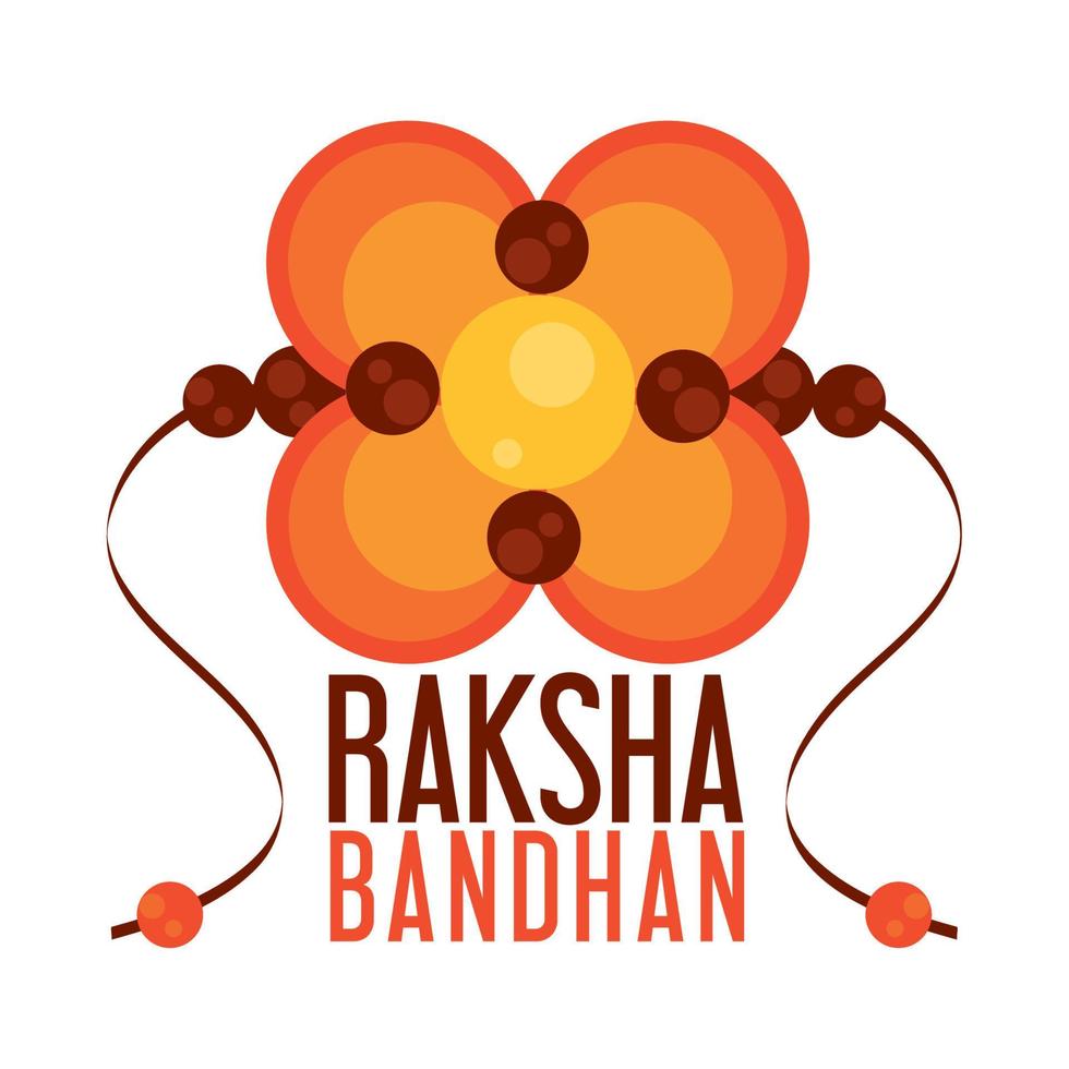 bannière raksha bandhan vecteur