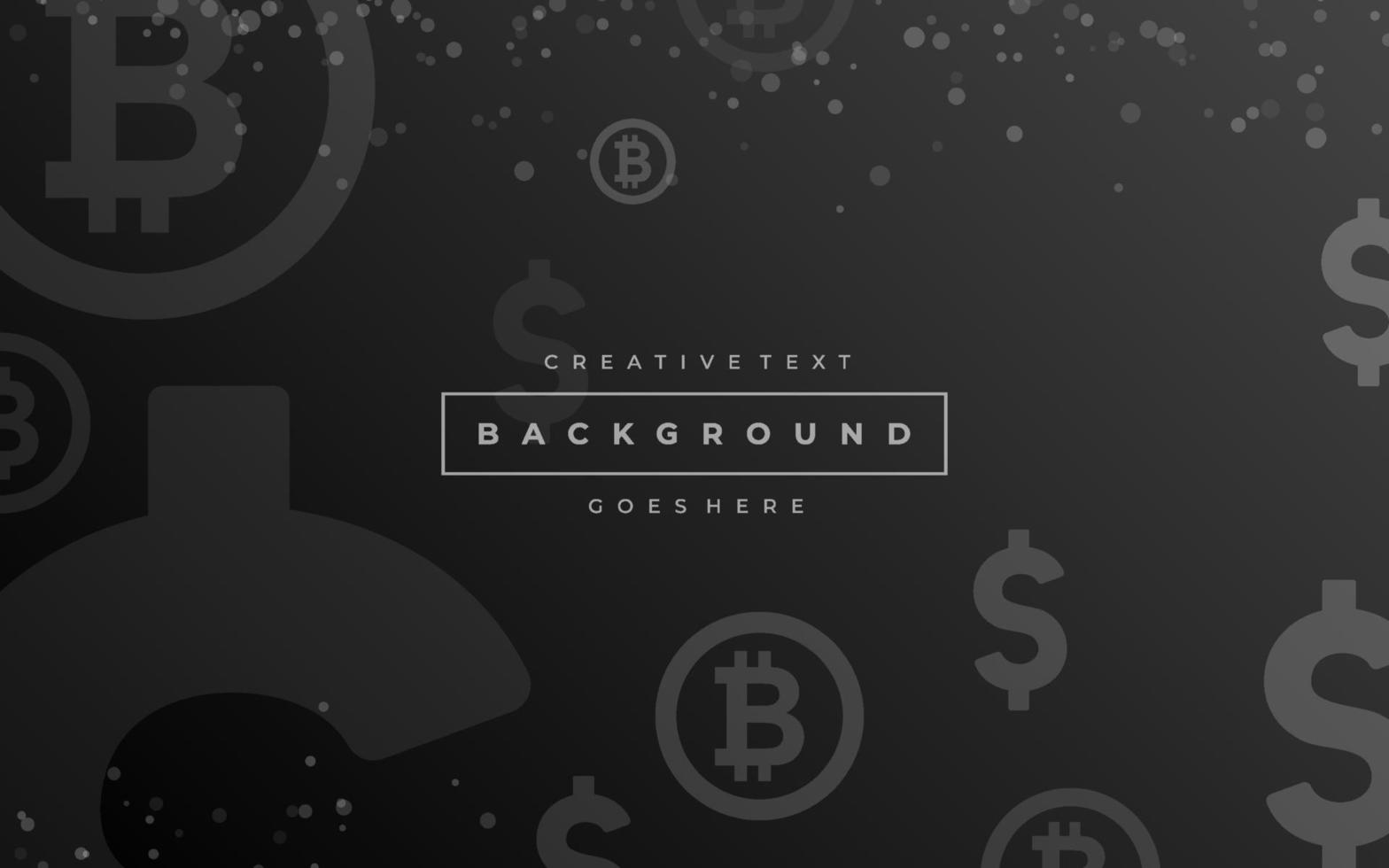 bitcoin crypto monnaie illustration vectorielle pour la page, le logo, la carte, la bannière, le web et l'impression. vecteur