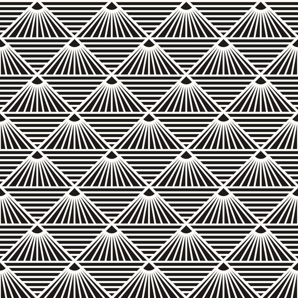 vecteur géométrique abstraite transparente motif monochrome texture répétant l'arrière-plan