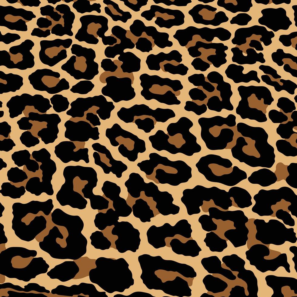 motif imprimé léopard, guépard et jaguar. conception de motif d'impression de peau d'animal. vecteur