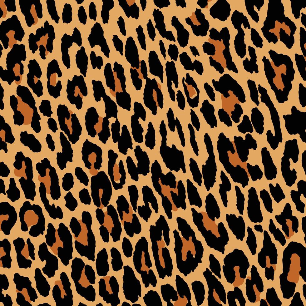 motif sans couture imprimé léopard, guépard et jaguar. conception de modèle sans couture d'impression de peau d'animal. vecteur