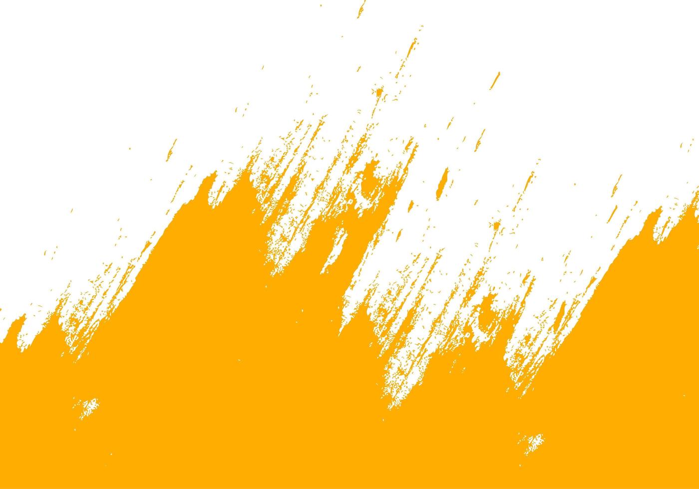 pinceau grungy jaune caressant vecteur