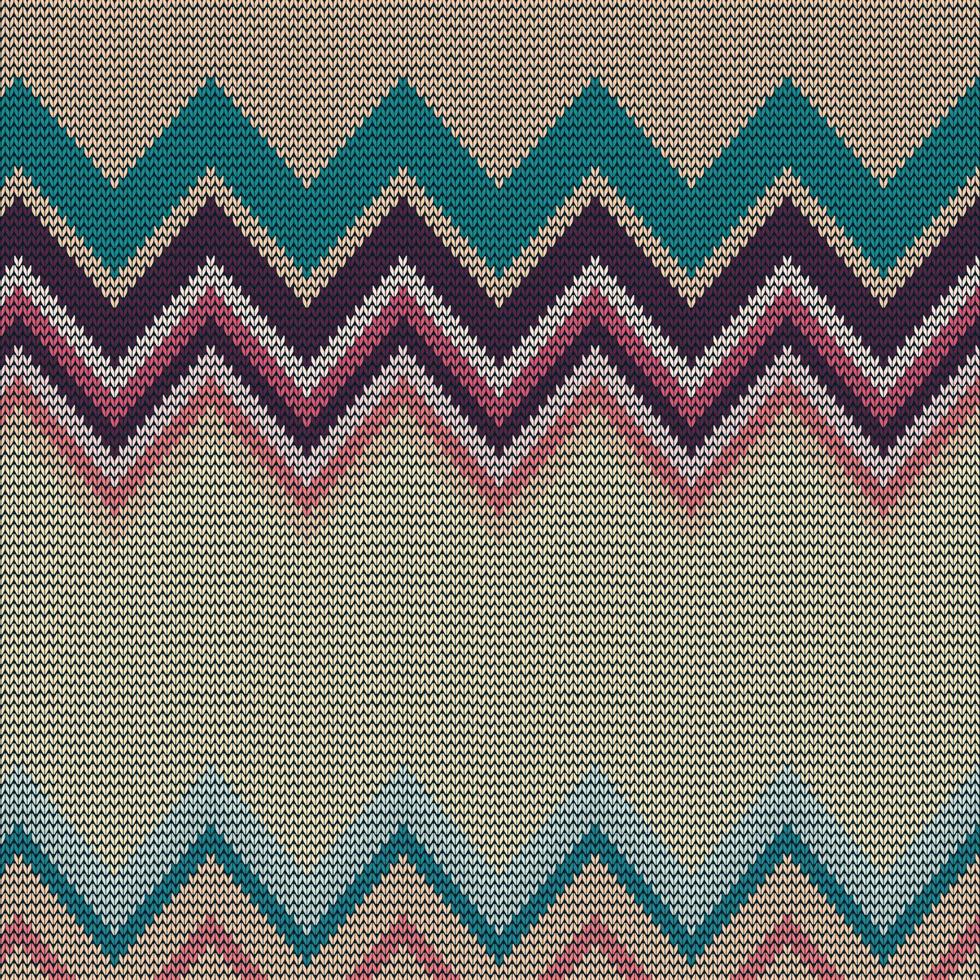 texture de tissu tricoté colorisé doux. texture colorisée traditionnelle pour la conception de vêtements de mode. vecteur de textiles à tricoter textile traditionnel, illustration