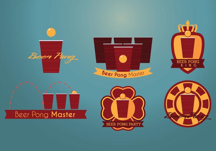 Vecteur Beer Pong