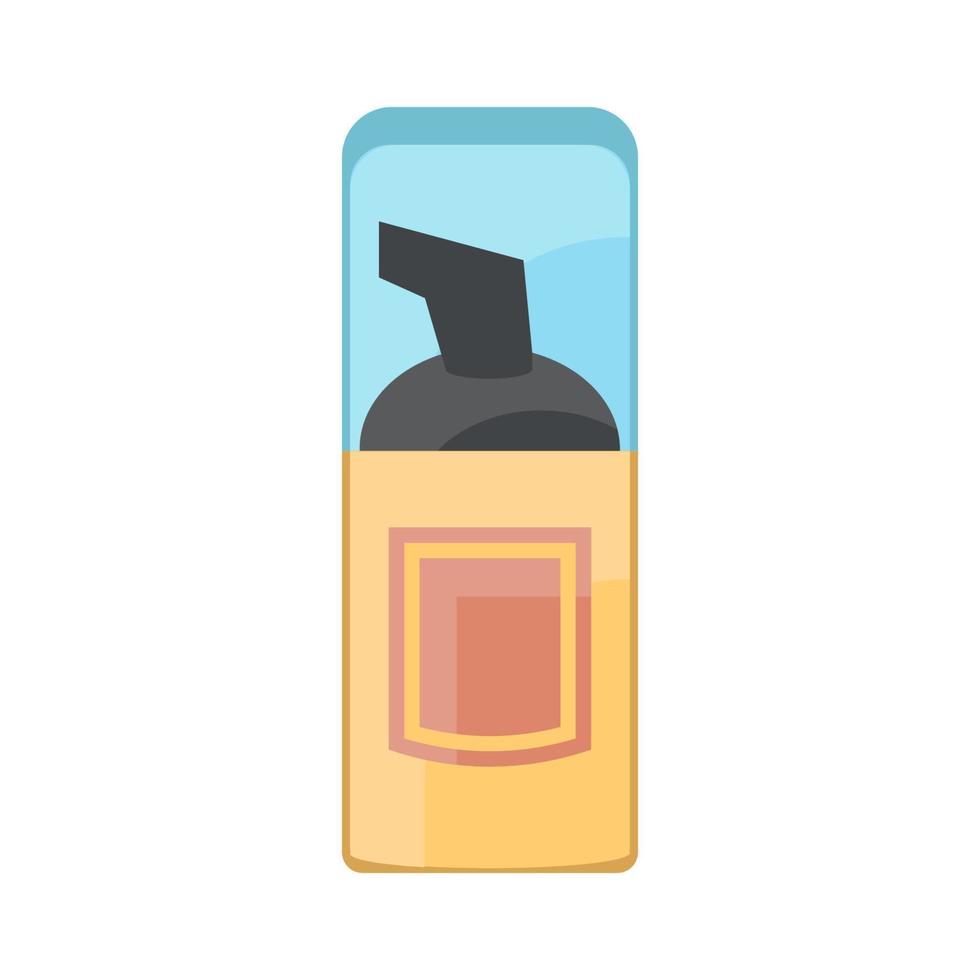 bouteille de dessin animé crème et shampooing contenant de cosmétiques. huile de lotion pour le visage et illustration vectorielle de la peau du visage. soins de la peau beauté cosmétique propre et dessin simplicité parfum objet en verre vecteur