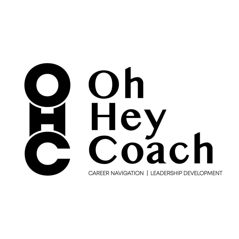 lettre du logo ohc audacieuse, moderne et urbaine vecteur