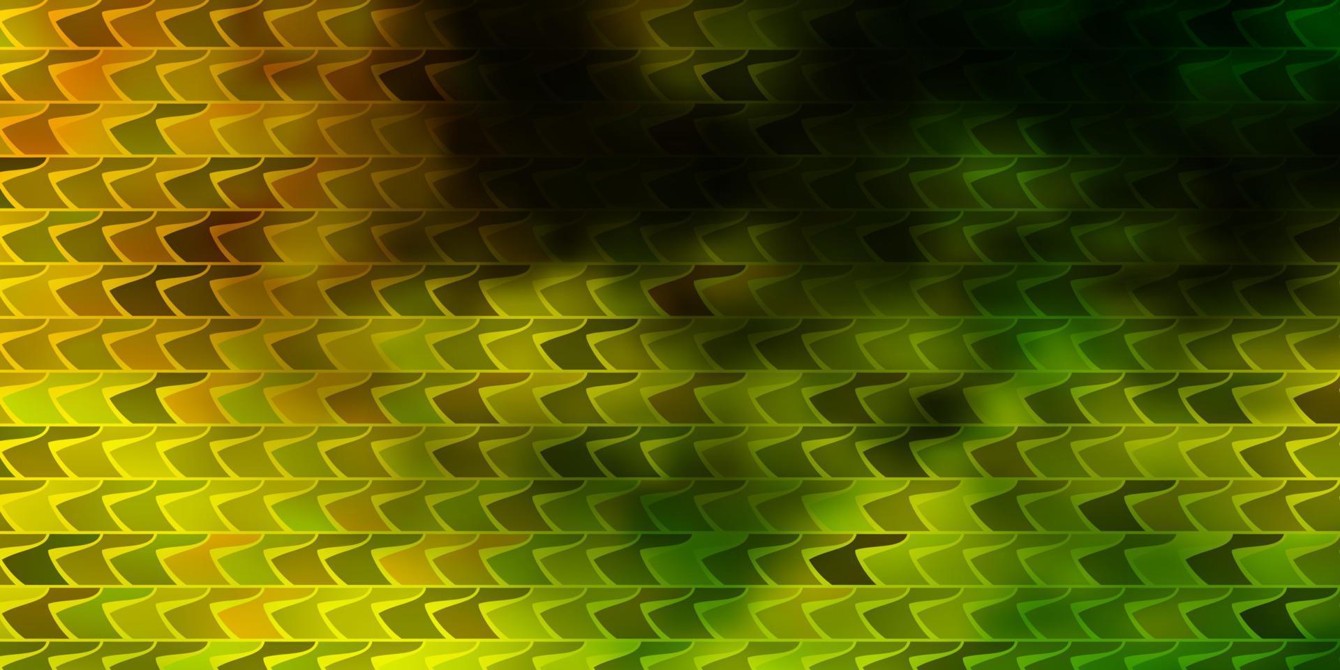 texture vecteur vert clair, jaune dans un style rectangulaire.