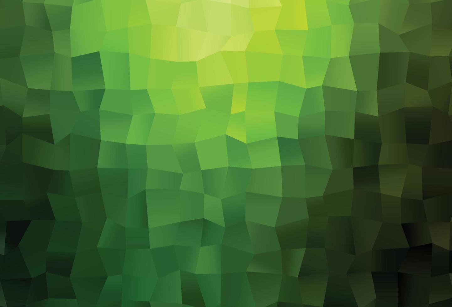 motif triangulaire brillant de vecteur vert clair.
