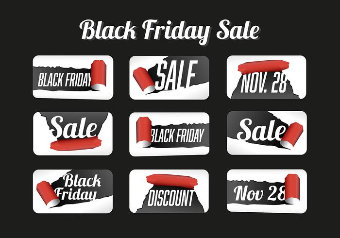 Fond de vecteur Black Friday gratuit