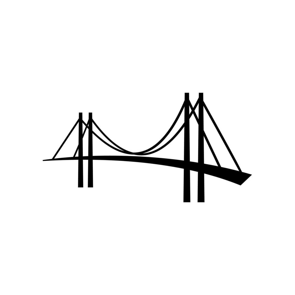 vecteur de logo de pont
