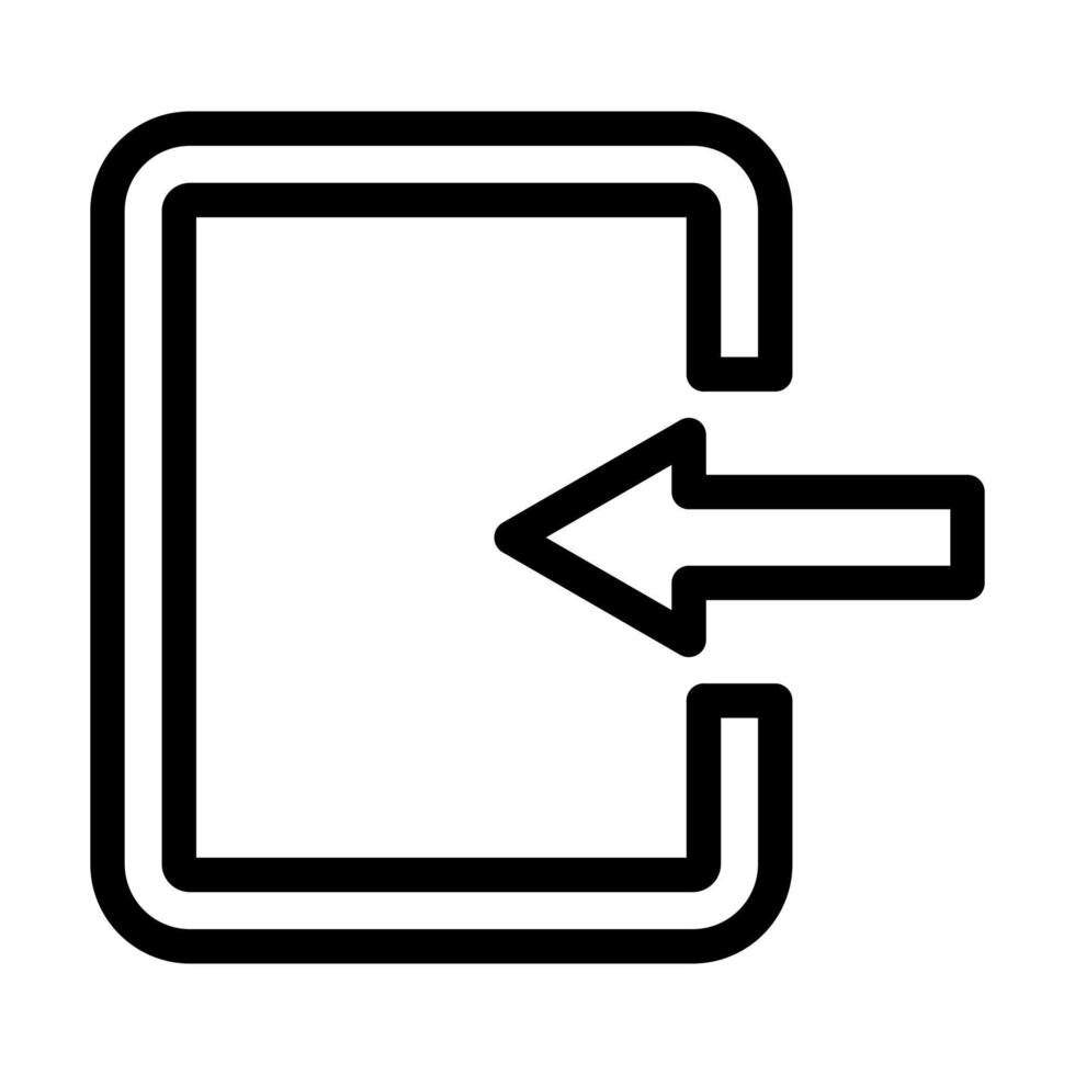 conception d'icône de connexion vecteur