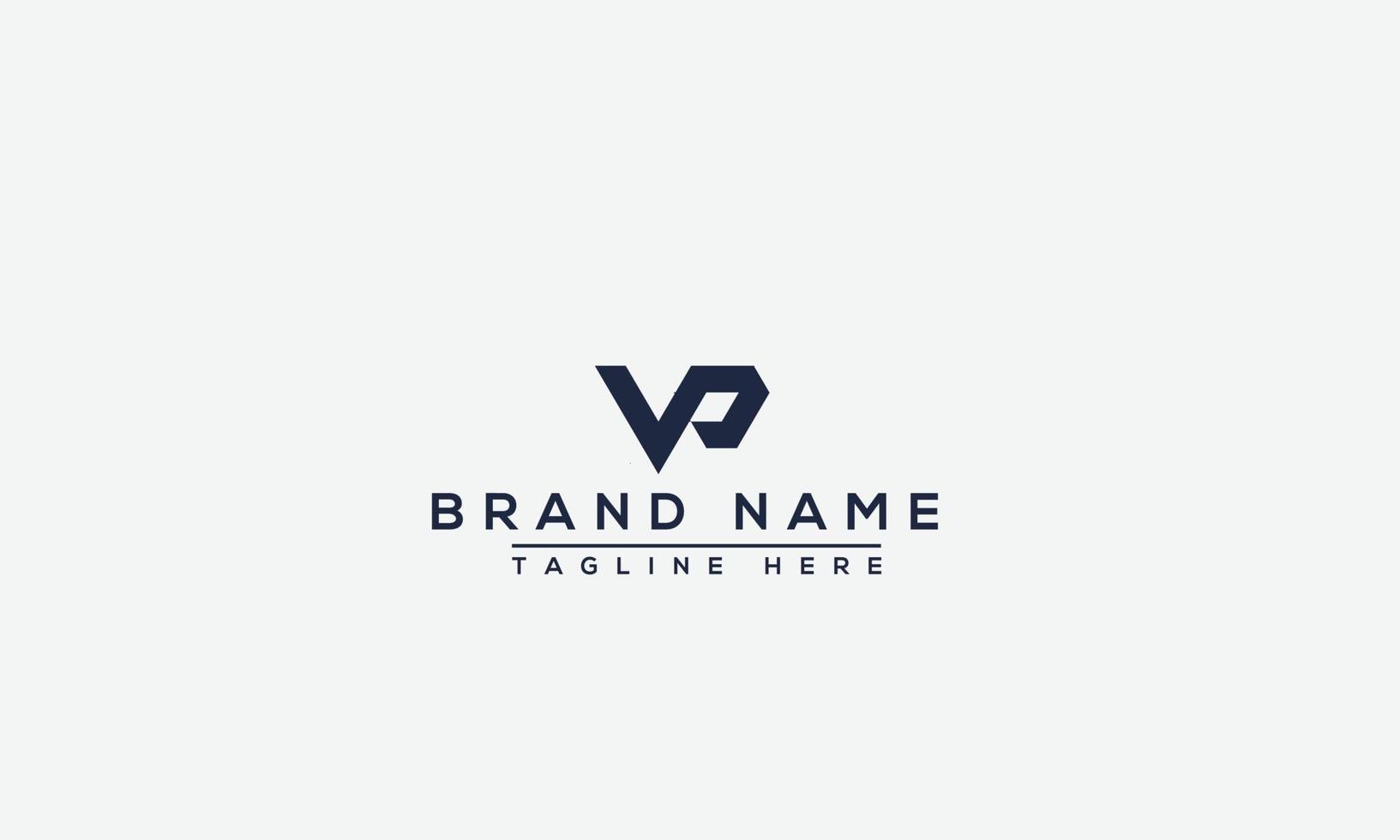 Élément de marque graphique vectoriel de modèle de conception de logo vr.