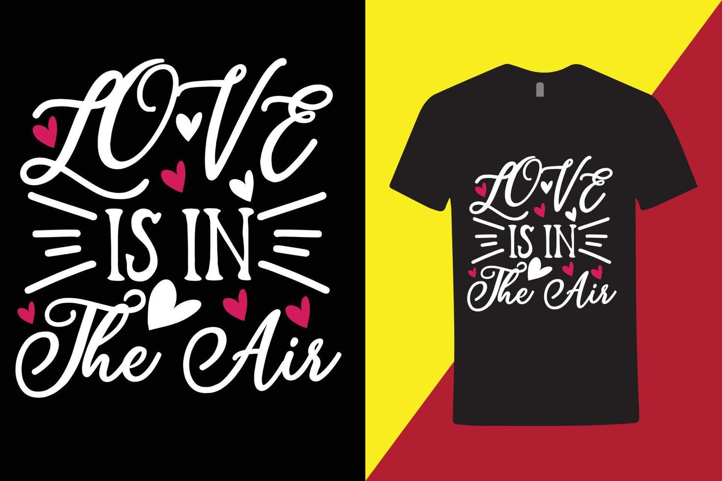 t-shirt de citation d'amour créatif, t-shirt de typographie de citations d'amour cool, t-shirt de la Saint-Valentin, t-shirt de couple, t-shirt romantique vecteur