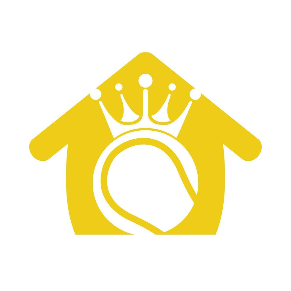 création de logo vectoriel tennis king.