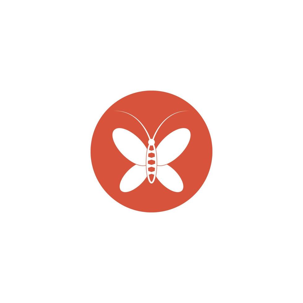 vecteur de logo papillon
