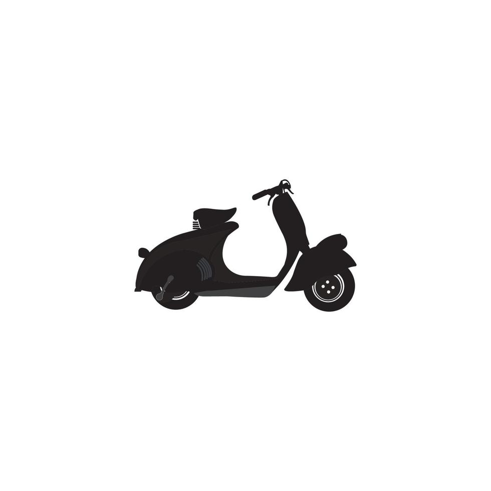 vecteur d'icône de scooter