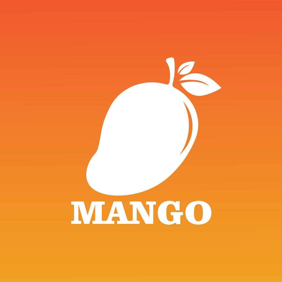 vecteur de logo de mangue