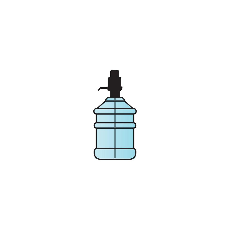 icône de distributeur d'eau vecteur