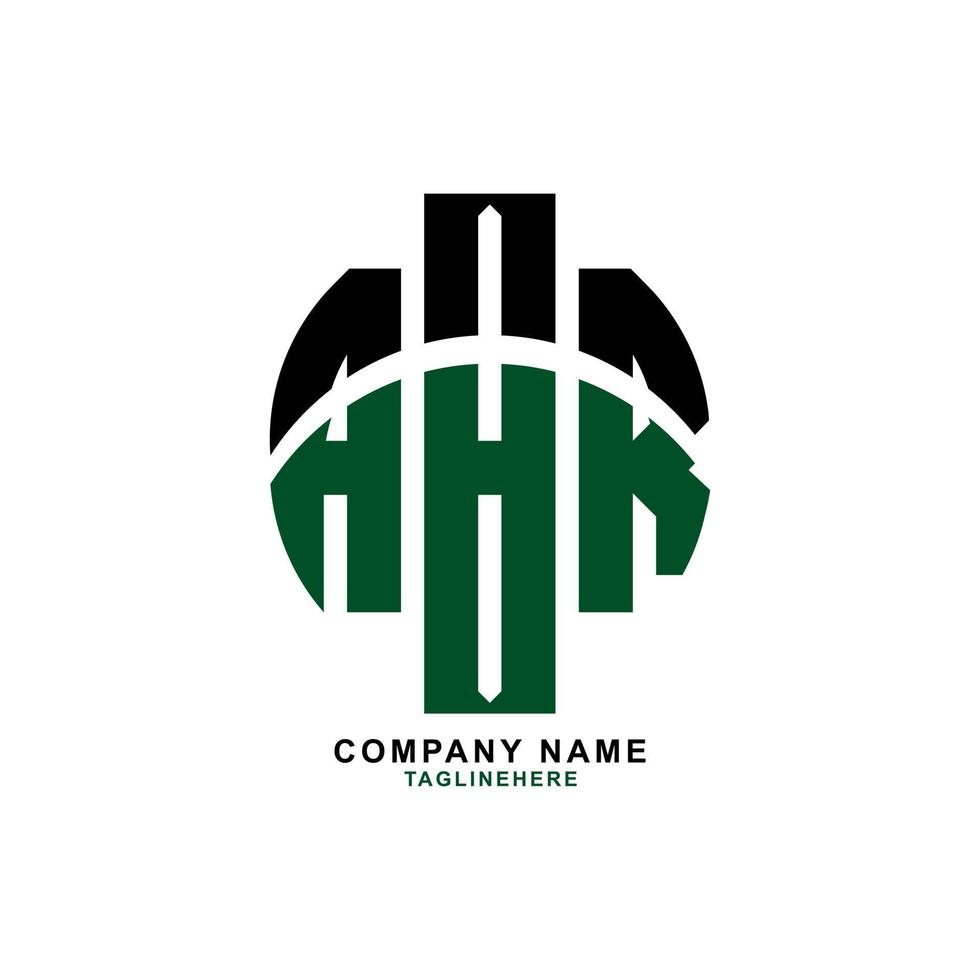 création de logo de lettre abr créative avec fond blanc vecteur