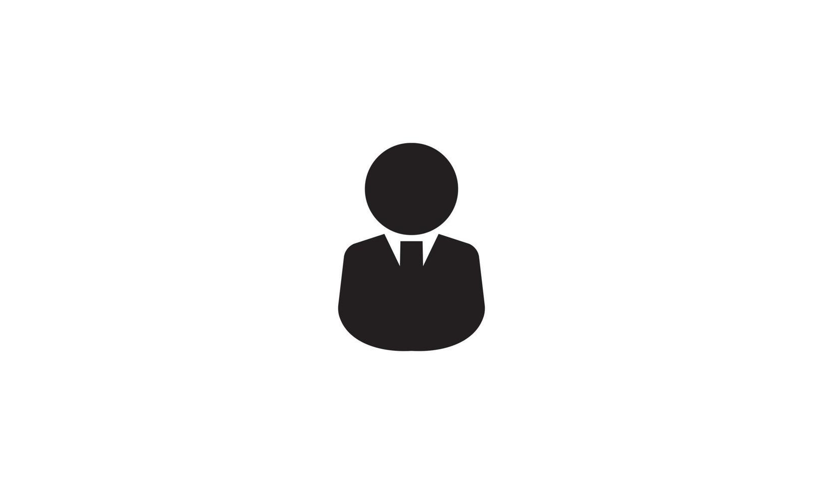 icône d'avatar masculin adaptée aux graphiques d'informations, aux sites Web, aux supports d'impression et aux interfaces. vecteur utilisateur de l'homme en costume d'affaires icône homme d'affaires