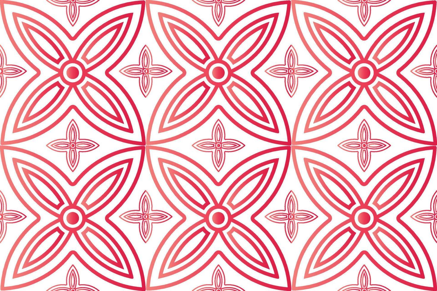 motif de mandala fleur abstraite vecteur