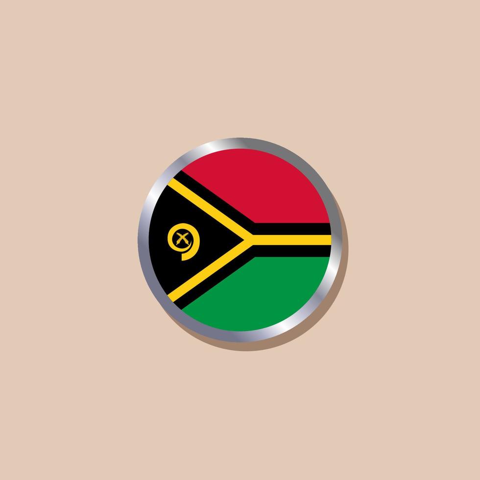 illustration du modèle de drapeau du vanuatu vecteur