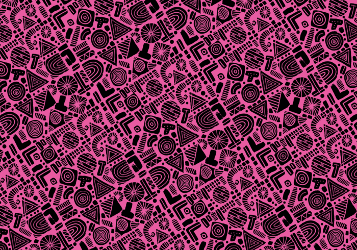 Forme abstraite Pattern Vector Seamless