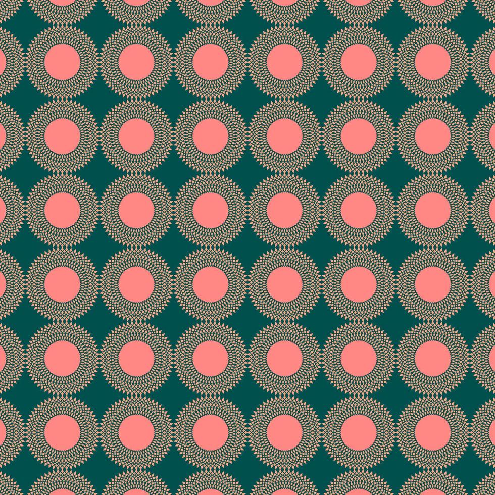 modèle de conception de modèle d'ornement avec motif décoratif. fond dans un style plat. répétition et vecteur continu pour papiers peints papier d'emballage emballage impression tissu textile