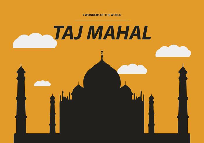 VOTRE TAJ MAHAL GRATUIT vecteur