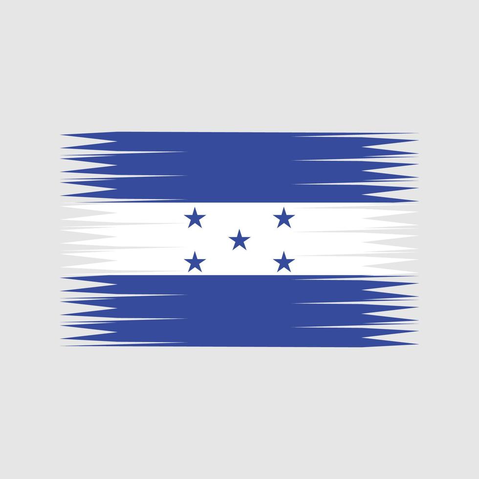 vecteur de drapeau du honduras. drapeau national