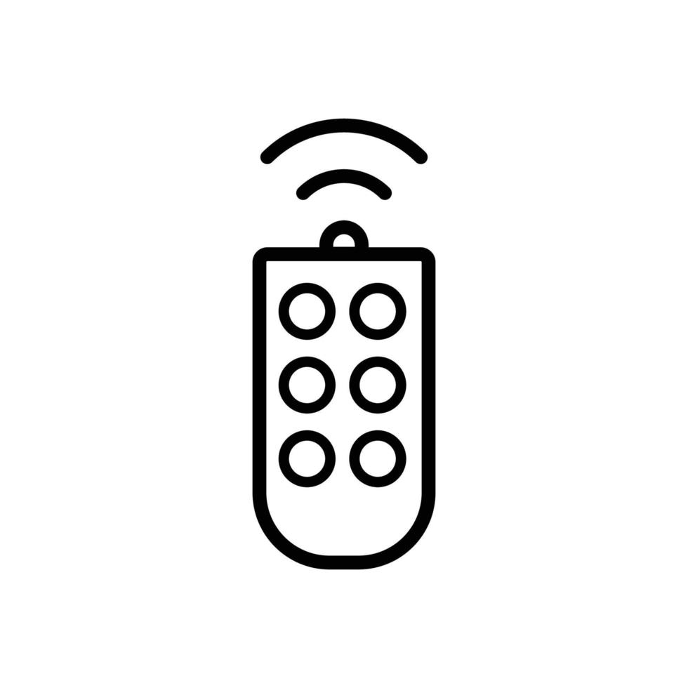 modèle de conception de vecteur d'icône de télécommande