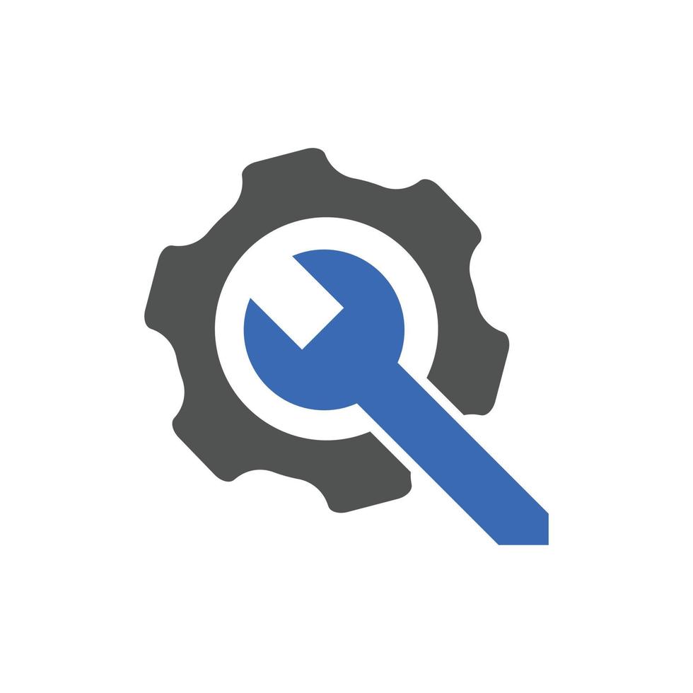 illustration vectorielle d'icône de support technique. support technique pour le référencement, le site Web et les applications mobiles vecteur