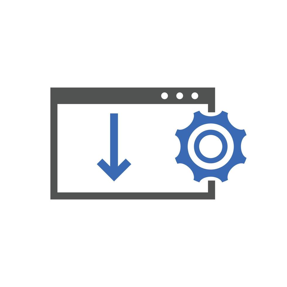 icônes d'optimisation de la page de destination. utilisé pour le référencement ou les sites Web. vecteur