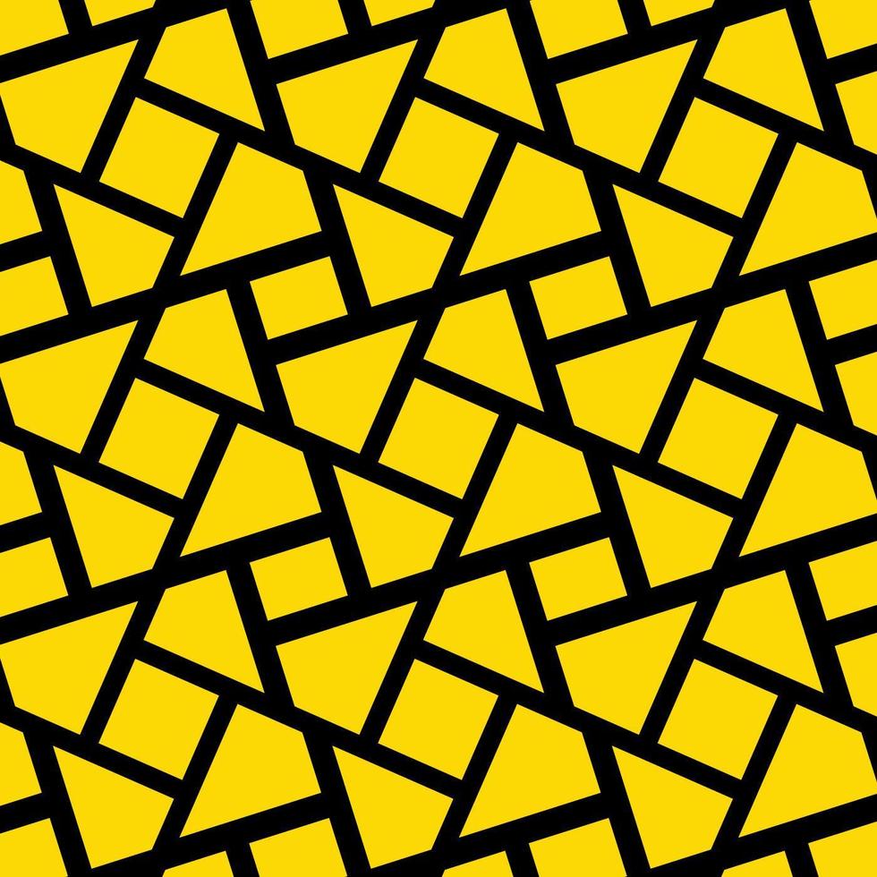 fond de conception de formes abstraites jaunes vecteur