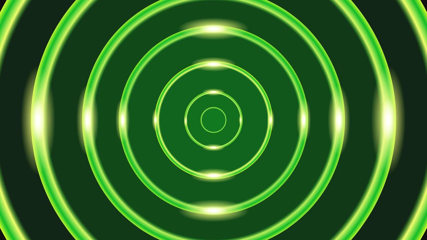 bannière de fond vert avec un cercle vert brillant de style luxueux, adaptée aux brochures, dépliants, bannières, promotions, publicités et autres vecteur