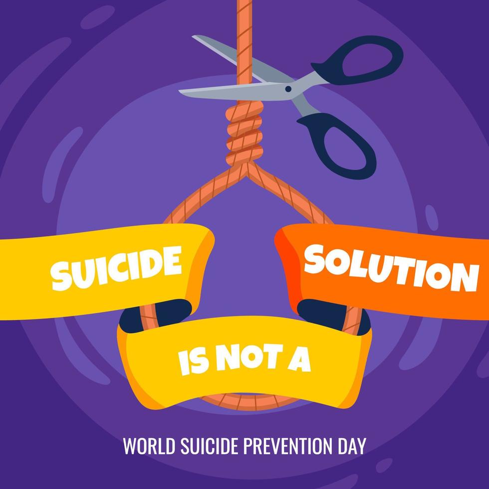 journée mondiale de la prévention du suicide vecteur