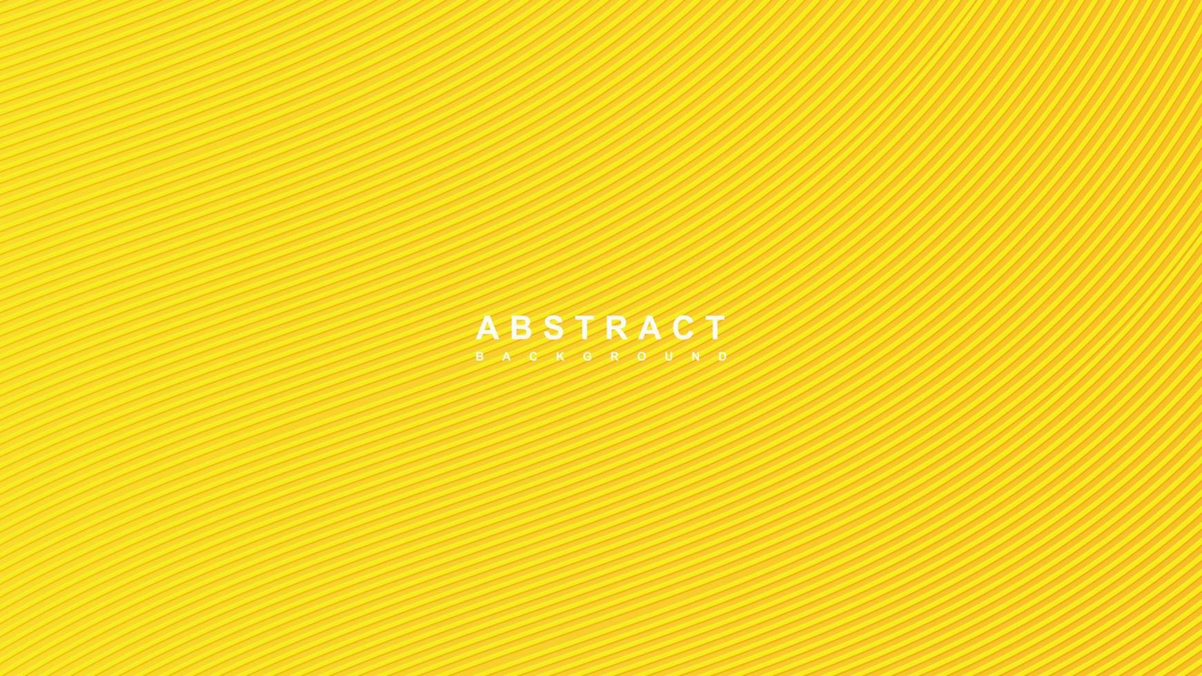courbe de vague moderne 3d jaune papier de luxe coupé illustration vectorielle de fond vecteur