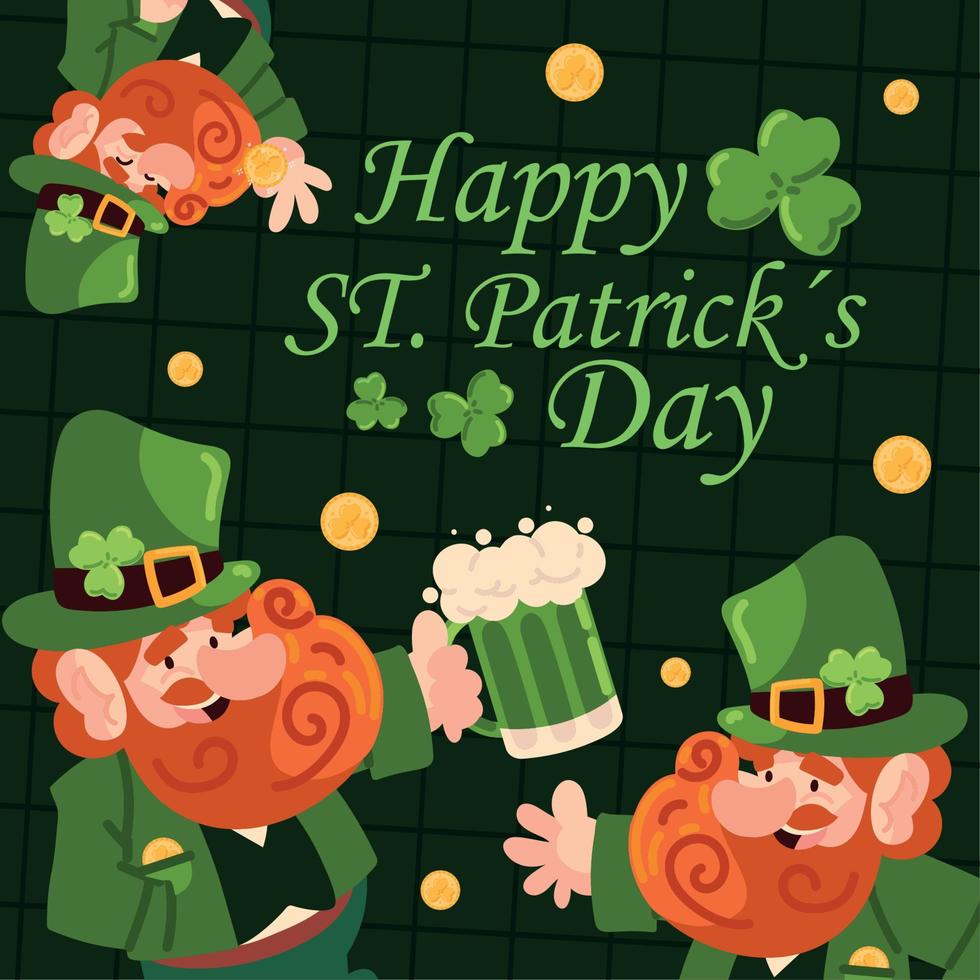 Joyeuse Saint Patrick vecteur