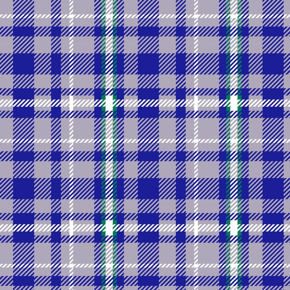 motif sans couture écossais à carreaux tartan moderne bleu, vert. plaid texturé conçu pour les vêtements, les chemises, les robes, le papier, la literie, les couvertures et autres produits textiles. illustration vectorielle. vecteur