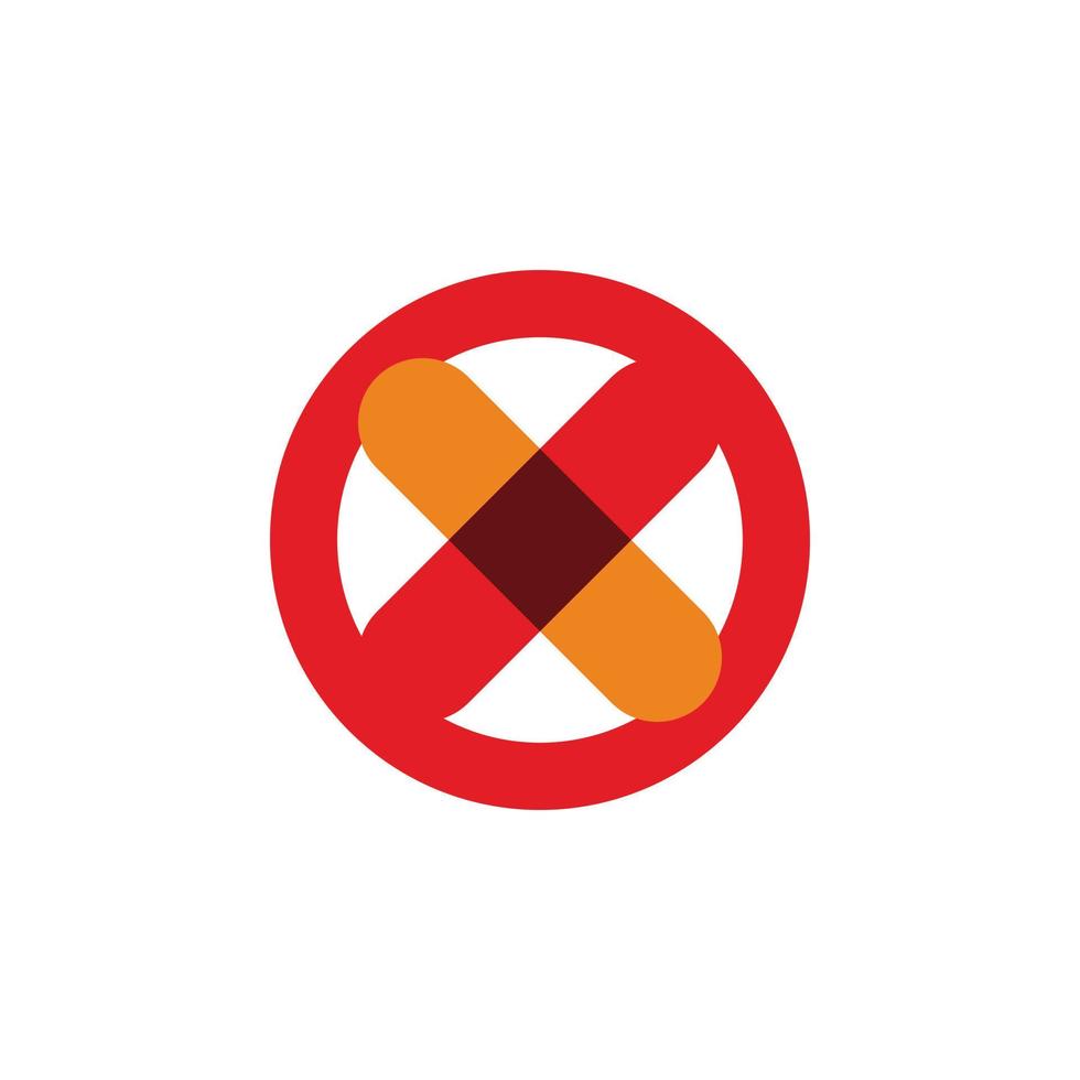 création de logo lettre x cercle rouge vecteur