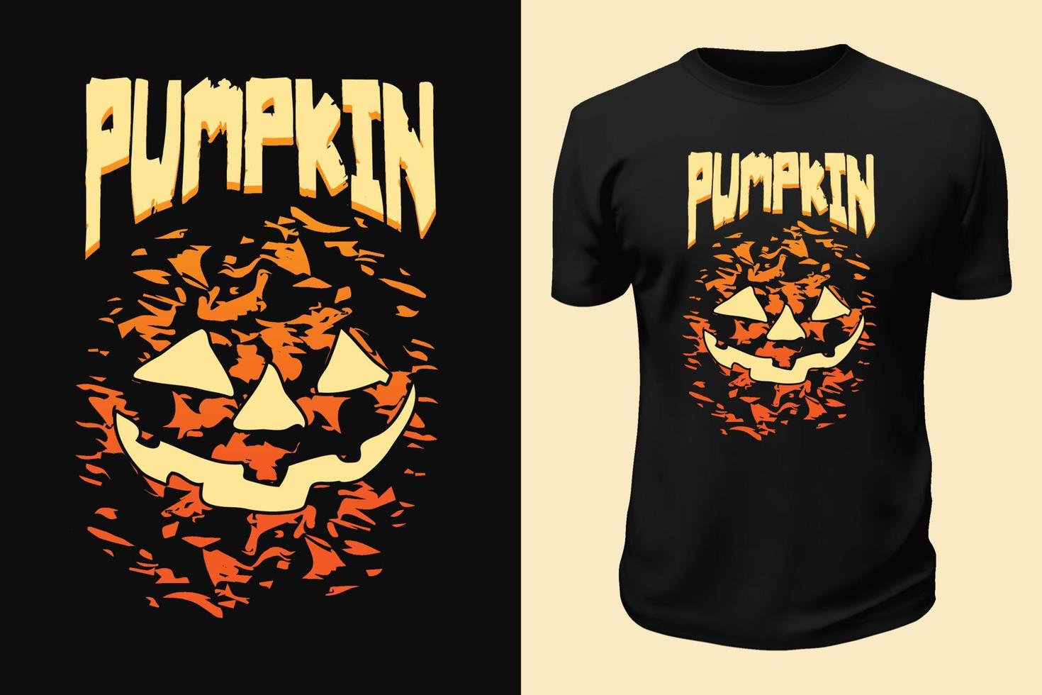 conception de t-shirt jour d'halloween vecteur