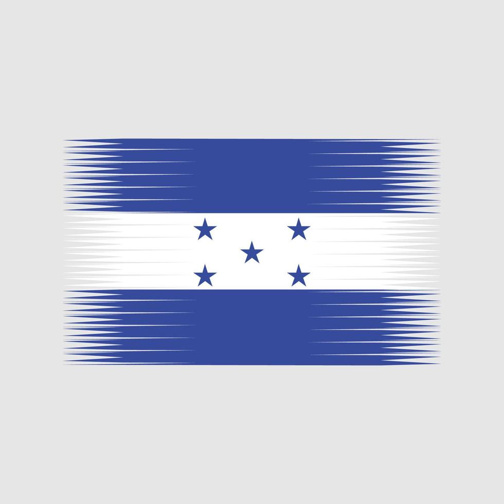 vecteur de drapeau du honduras. drapeau national