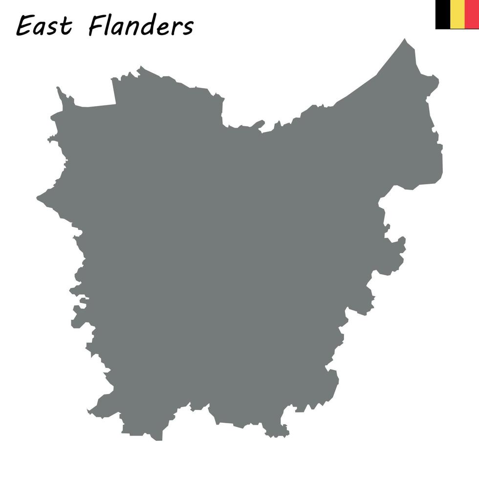 carte province de belgique vecteur