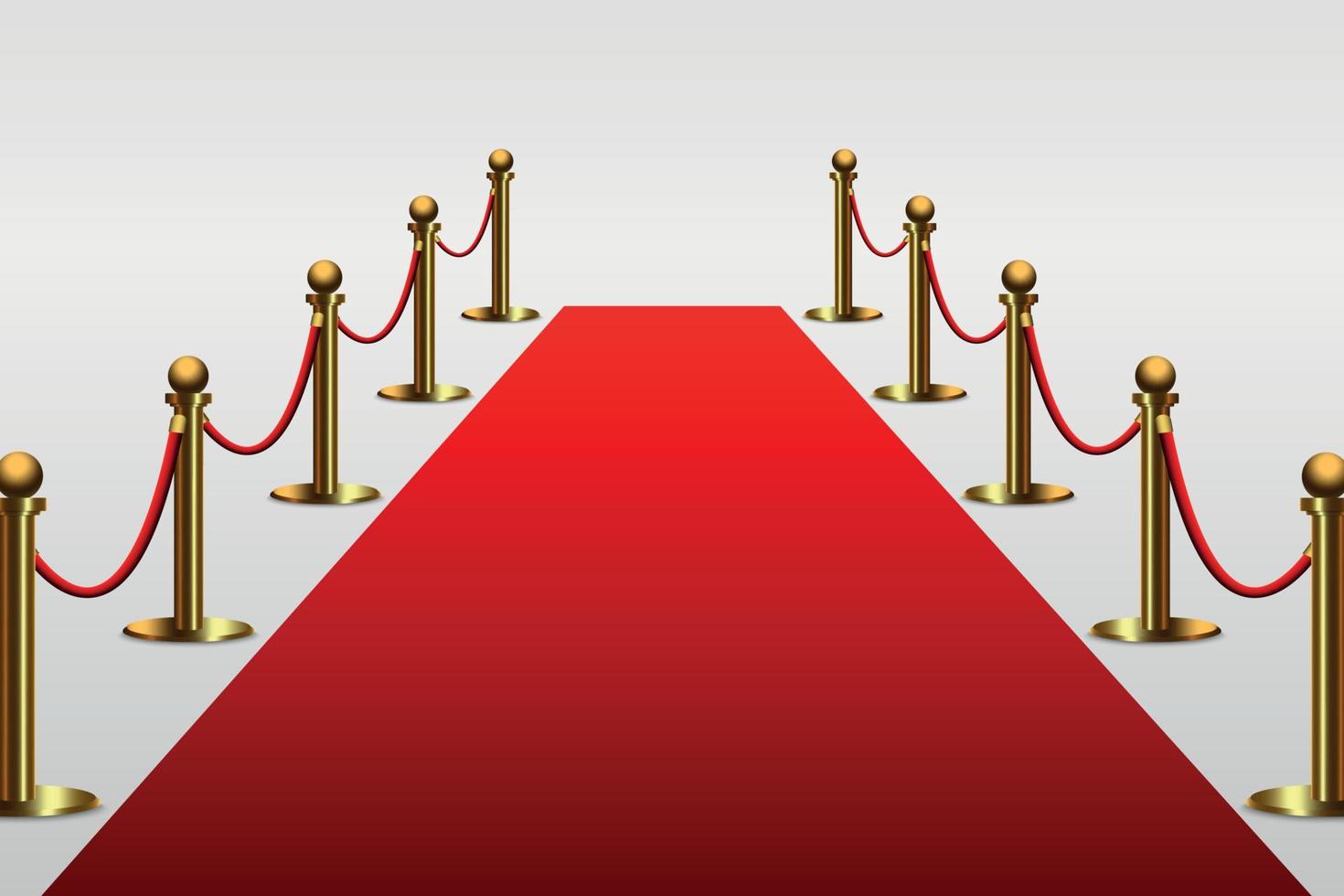 illustration vectorielle de tapis rouge vecteur