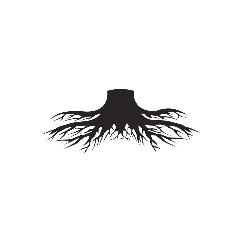icône de racine d'arbre vecteur