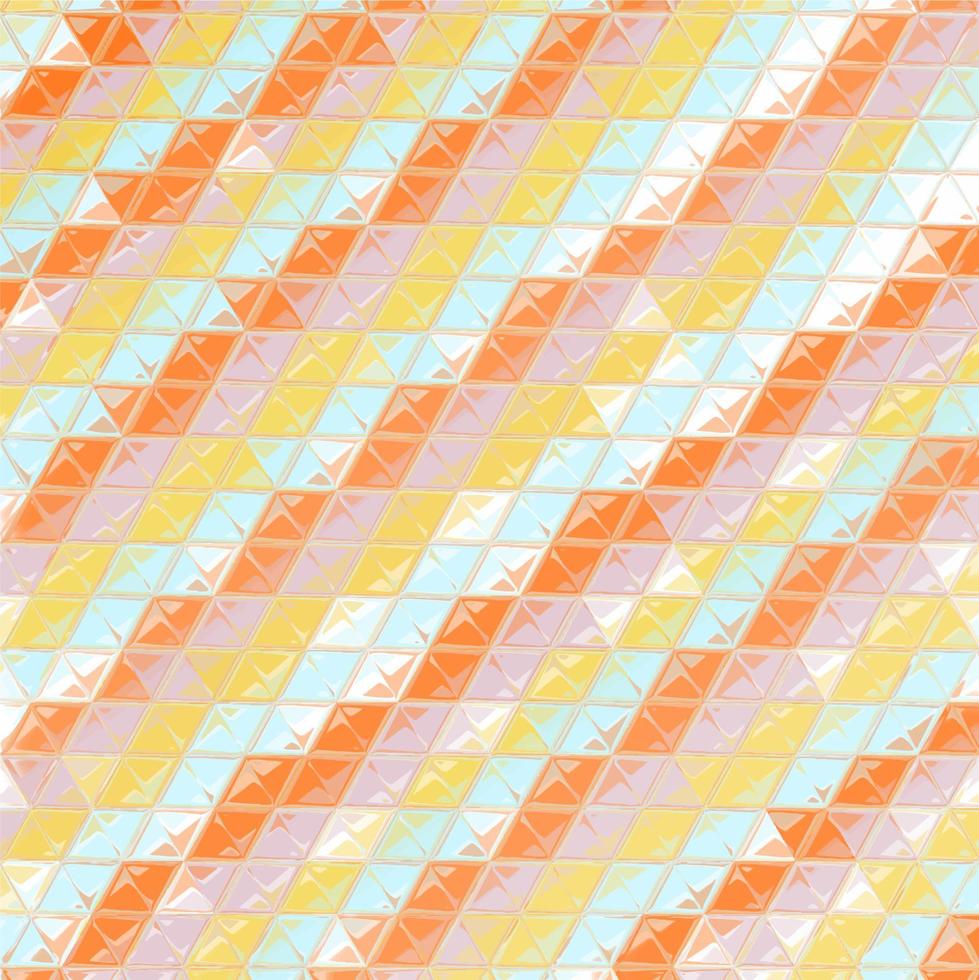 illustration vectorielle de fond de vitrage abstrait. motif de vitrail décoratif pour affiche de conception, couverture, dépliant et brochure. vecteur