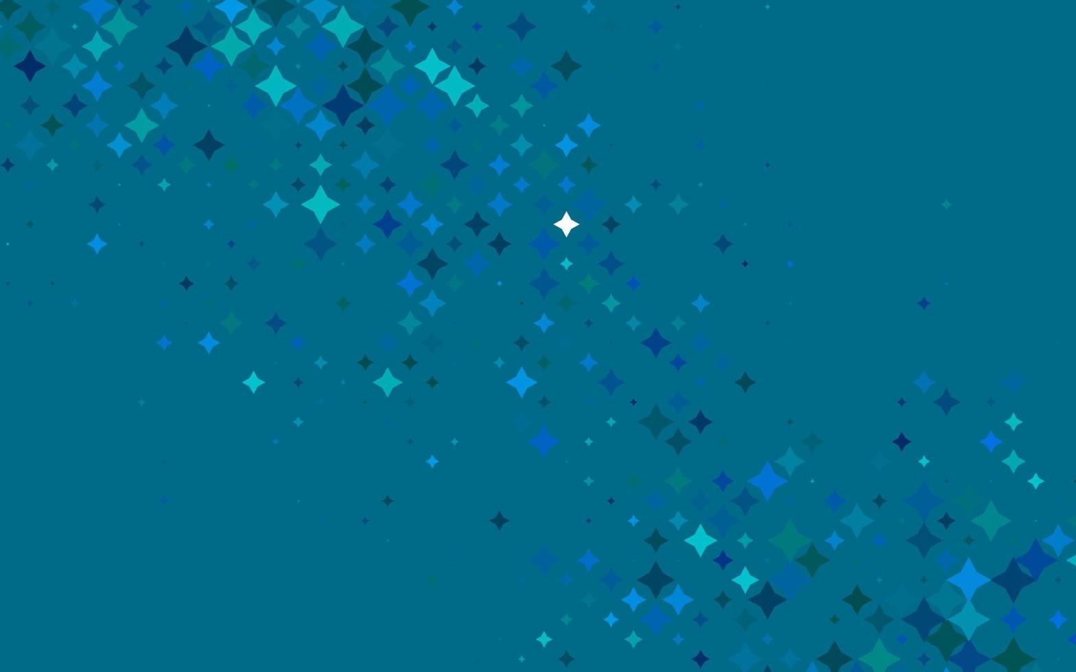 modèle vectoriel bleu clair avec des étoiles du ciel.