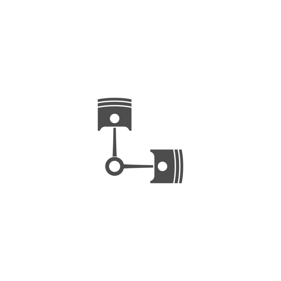 illustration vectorielle de piston icône vecteur