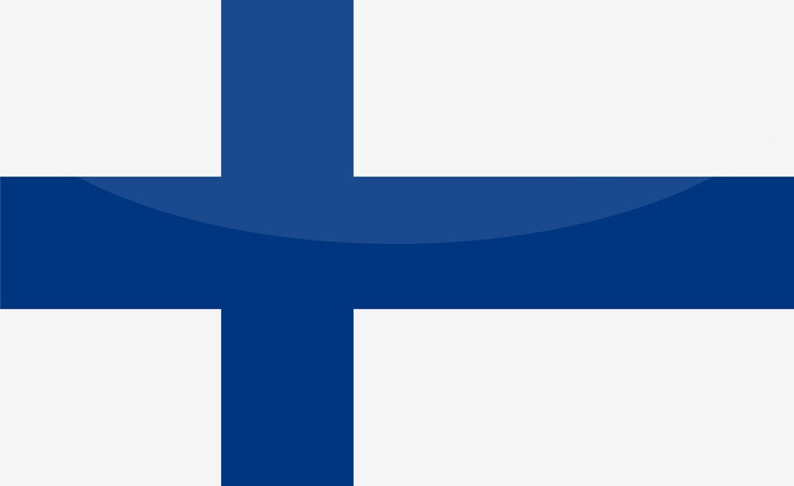 vecteur de drapeau finlandais dessiné à la main, vecteur eur dessiné à la main